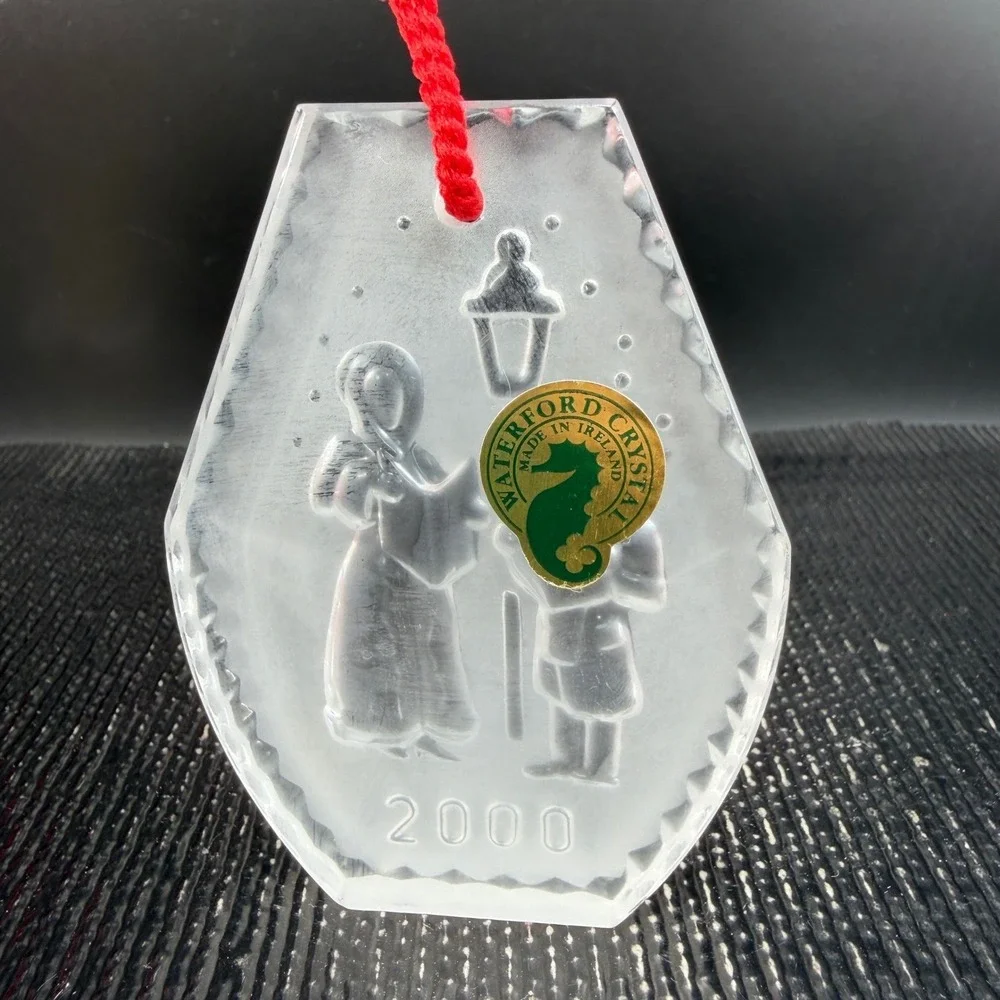 Waterford Crystal 2000 Carolers Ornament Joys‎ of Winter 3rd Edition New in Box